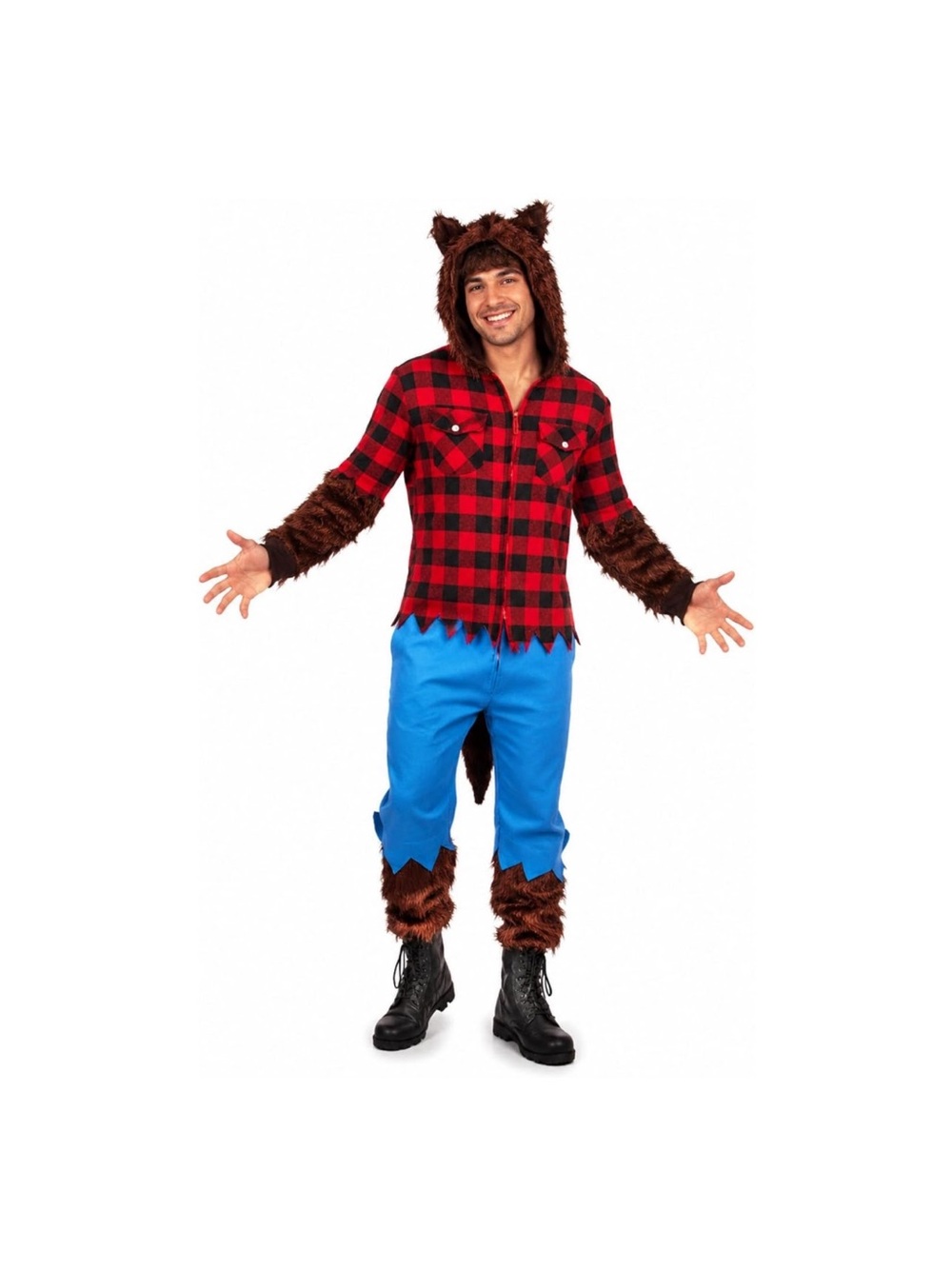 Tipsy Elves men's werewolf Halloween costume size large
